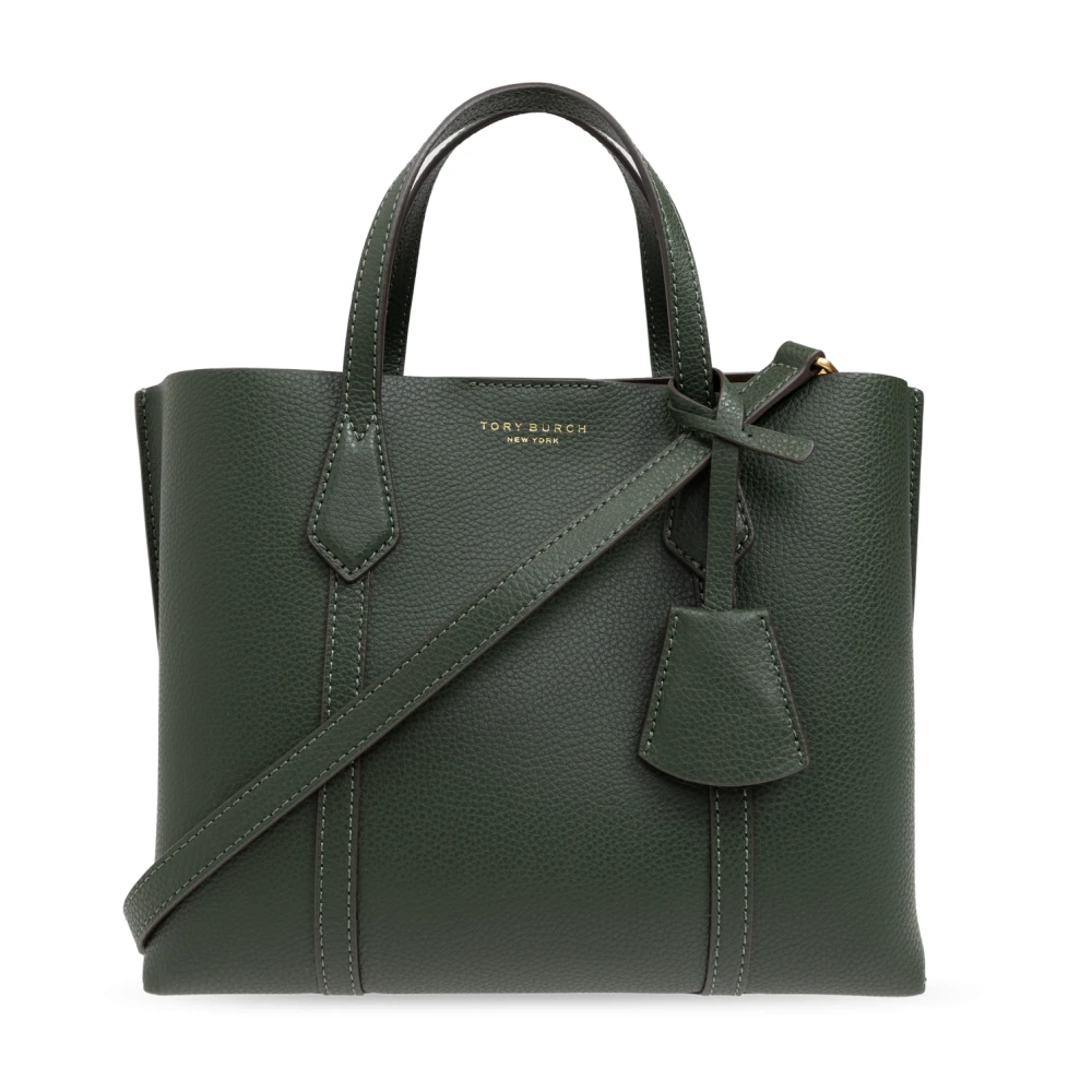 Tory Burch Perry shopper väska Green, Dam