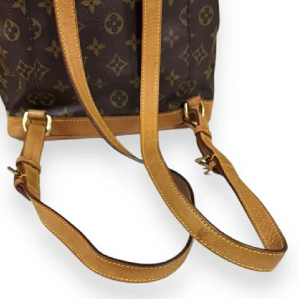 Louis Vuitton Vintage Pre-owned Canvas backpacks Brown Dames