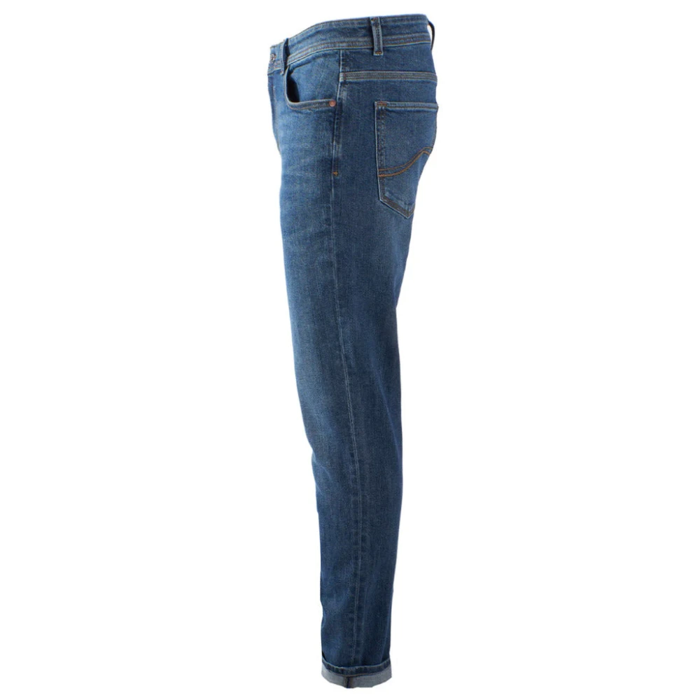 YES ZEE Donkere Wassing Denim Jeans Blue Heren