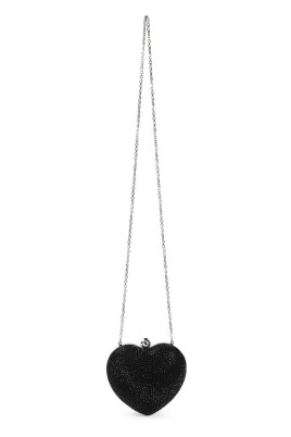 black-suede-crystal-clutch-bag