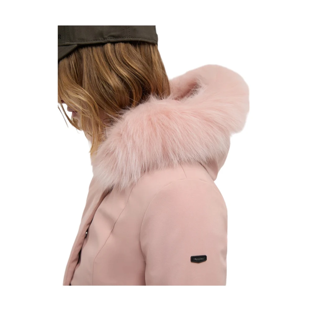 RefrigiWear Stijlvolle Winterjas Pink Dames