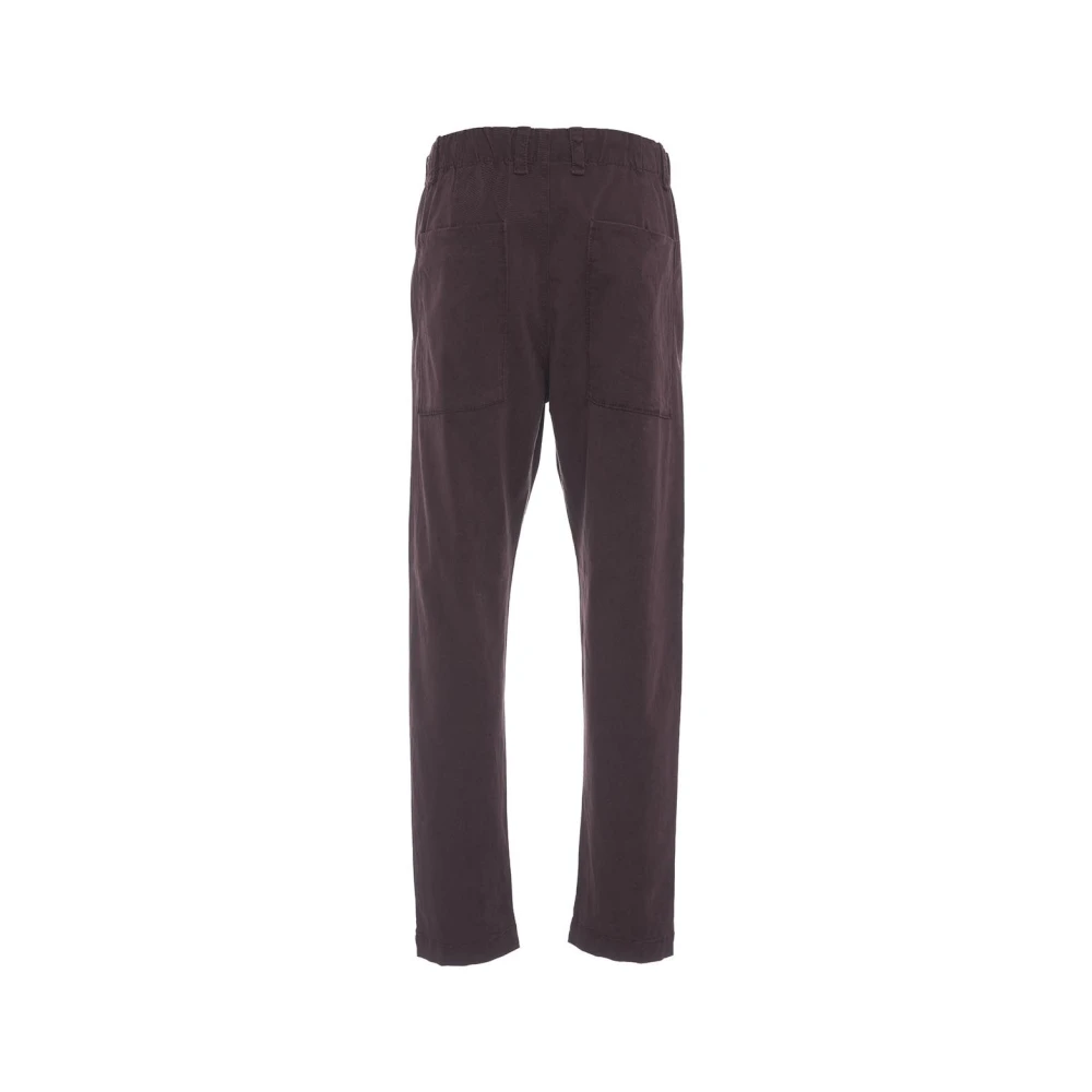 Transit Rode Chino Broek voor Mannen Brown Heren