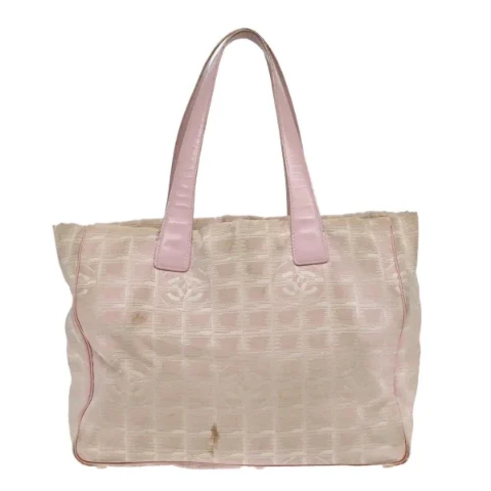 Chanel Vintage Pre-owned Leather handbags Pink Dames
