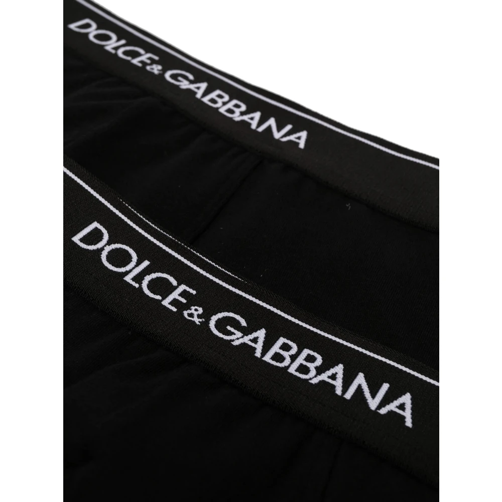 Dolce & Gabbana Zwarte ondergoed voor mannen Black Heren
