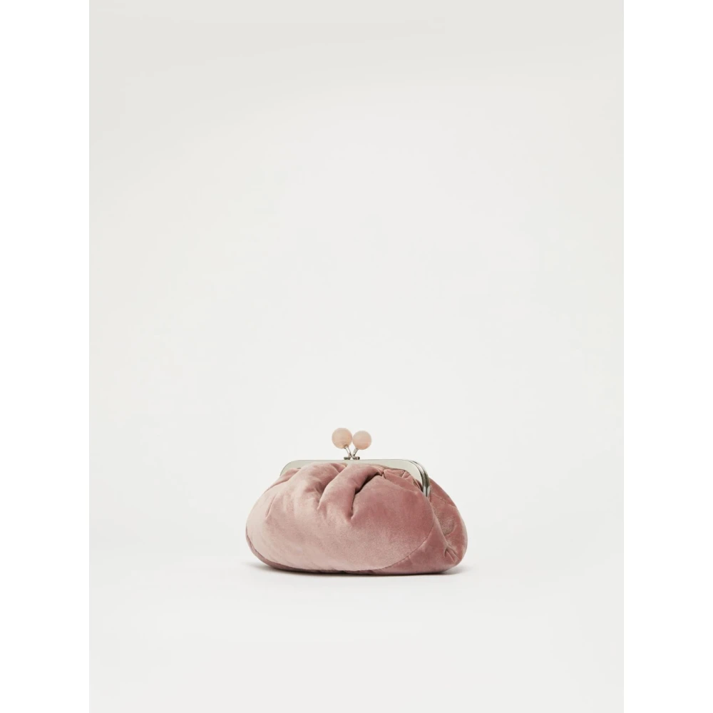 Max Mara Weekend Roze Velvet Pasticcino Tas Pink Dames