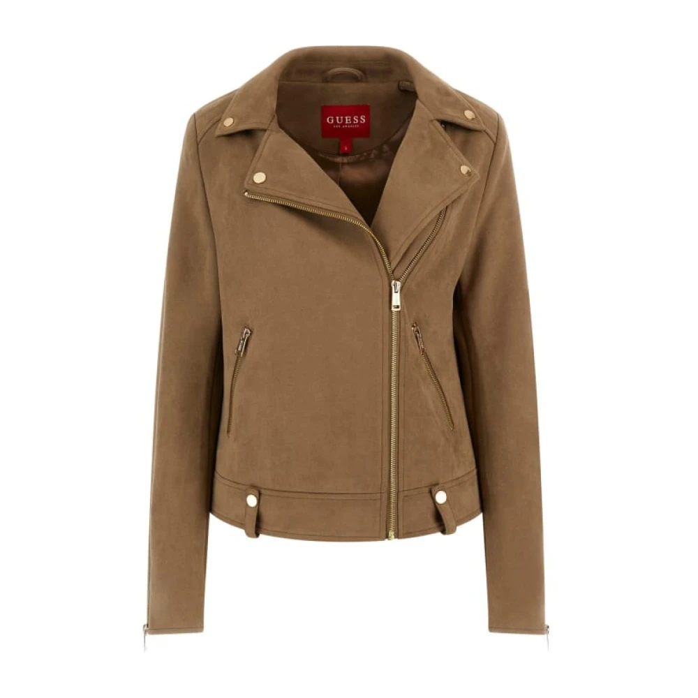 Guess Bruine Ritsjas Slim Fit Brown Dames