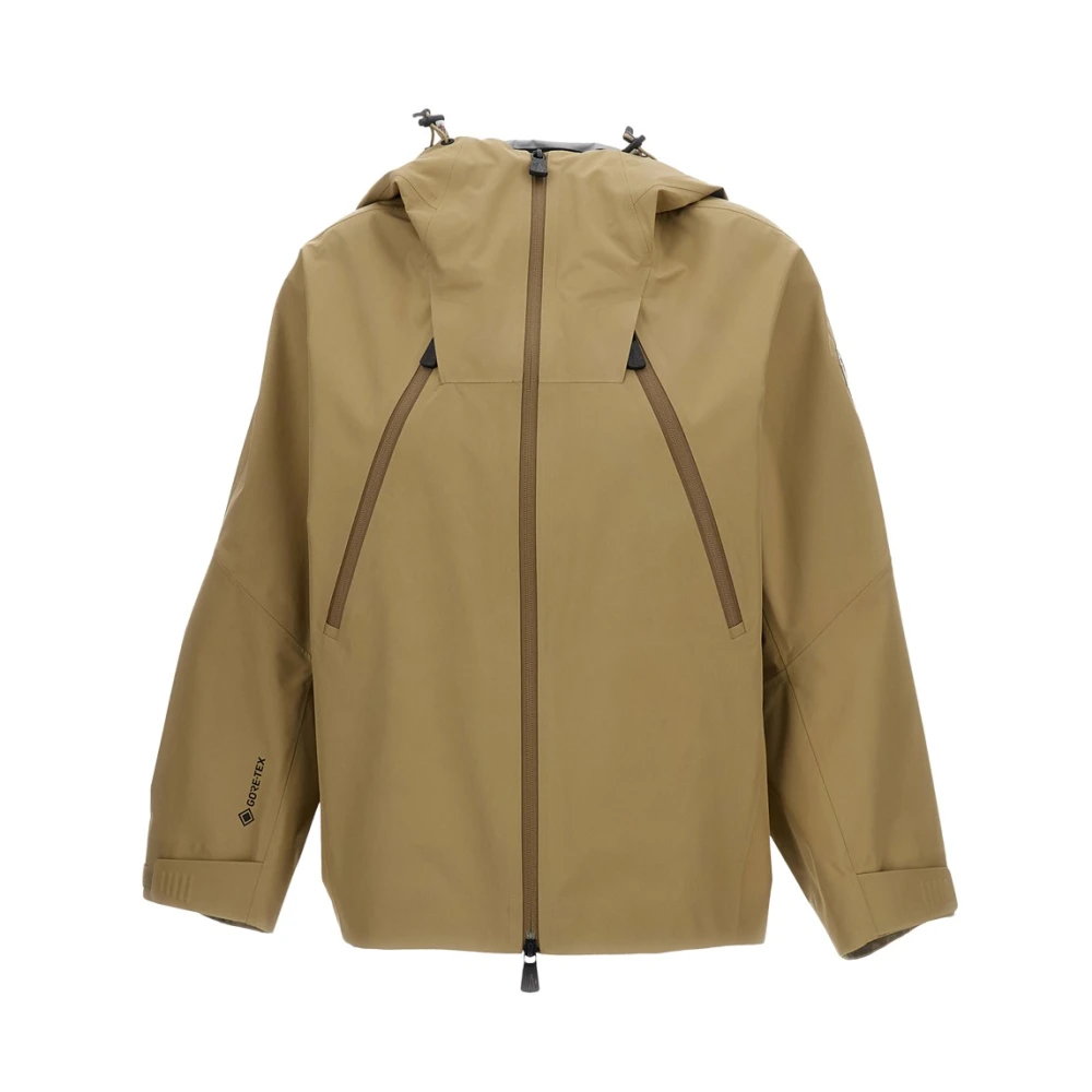 Moncler Mujer Beige Chaquetas, Talla: S