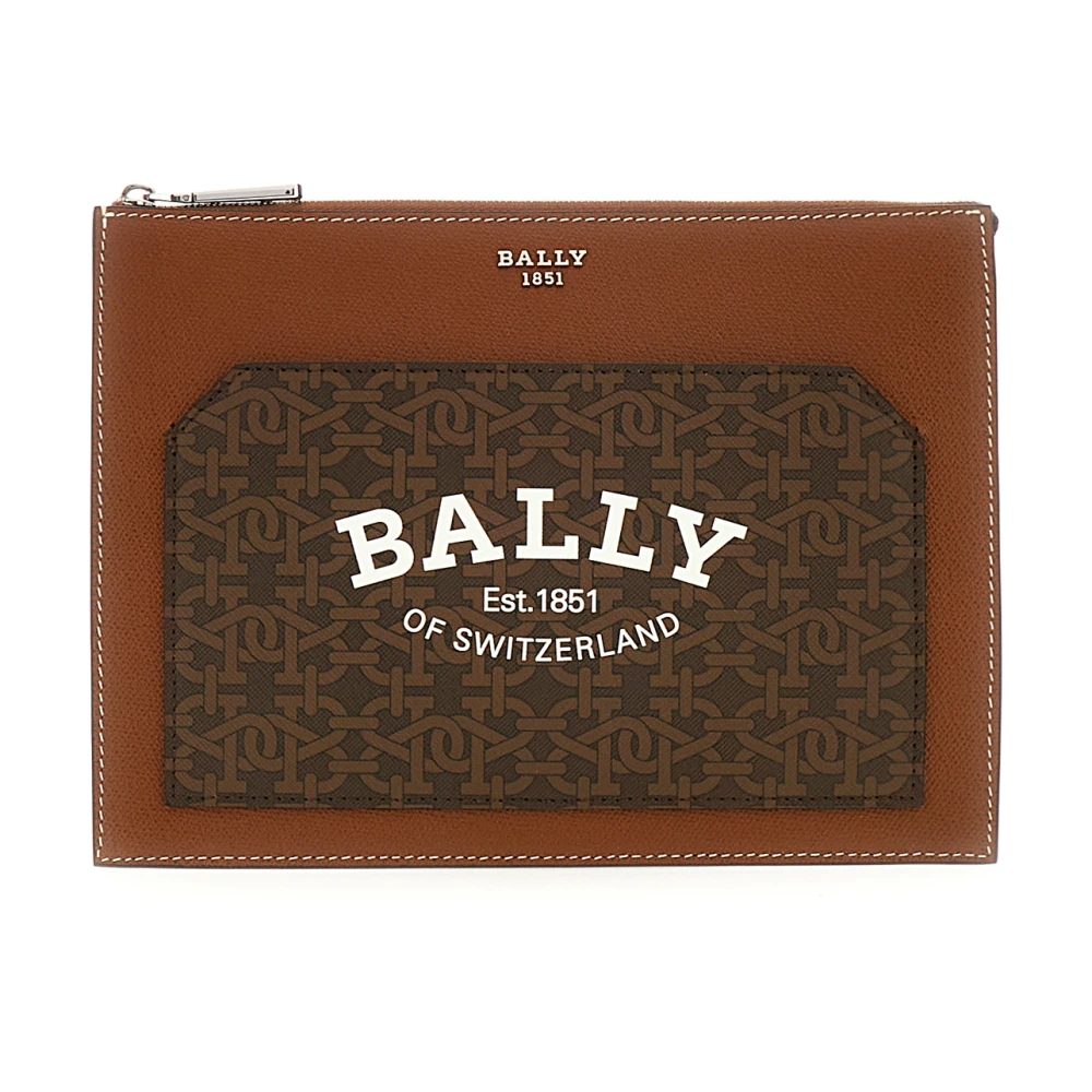 Bally Stijlvolle Portemonnee Brown Heren