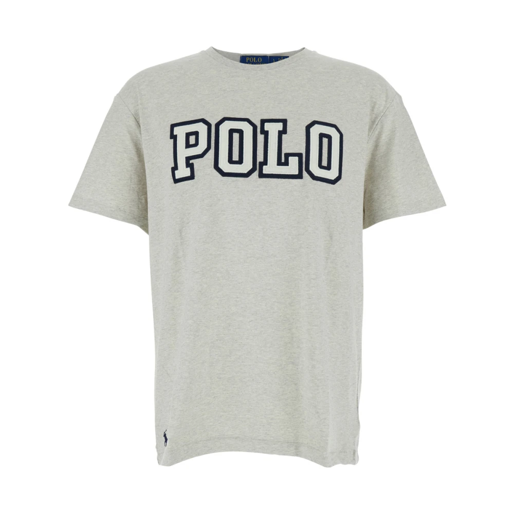 Polo Ralph Lauren Uomo Grigio Top, L, New,