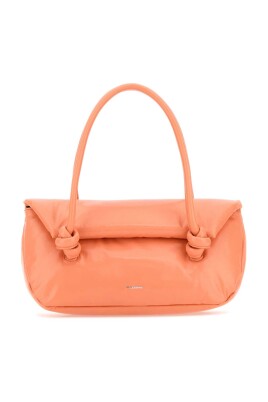 peach-leather-knot-handle-handbag