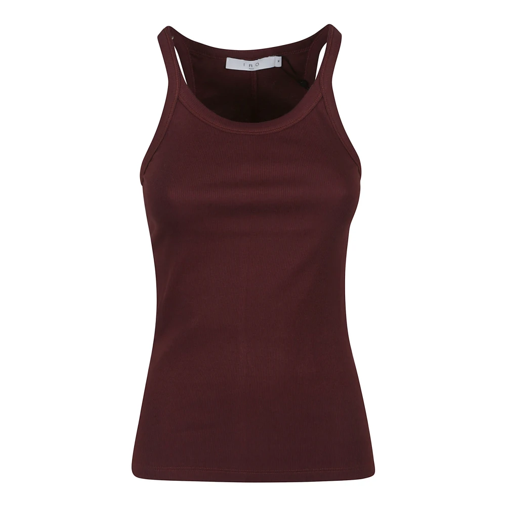 IRO Stijlvolle Tanktop voor Vrouwen Brown Dames