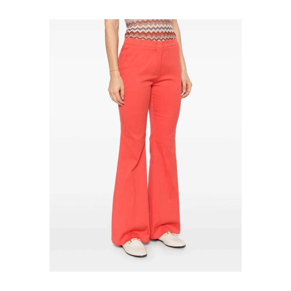 ETRO Oranje Broek voor Vrouwen Orange Dames