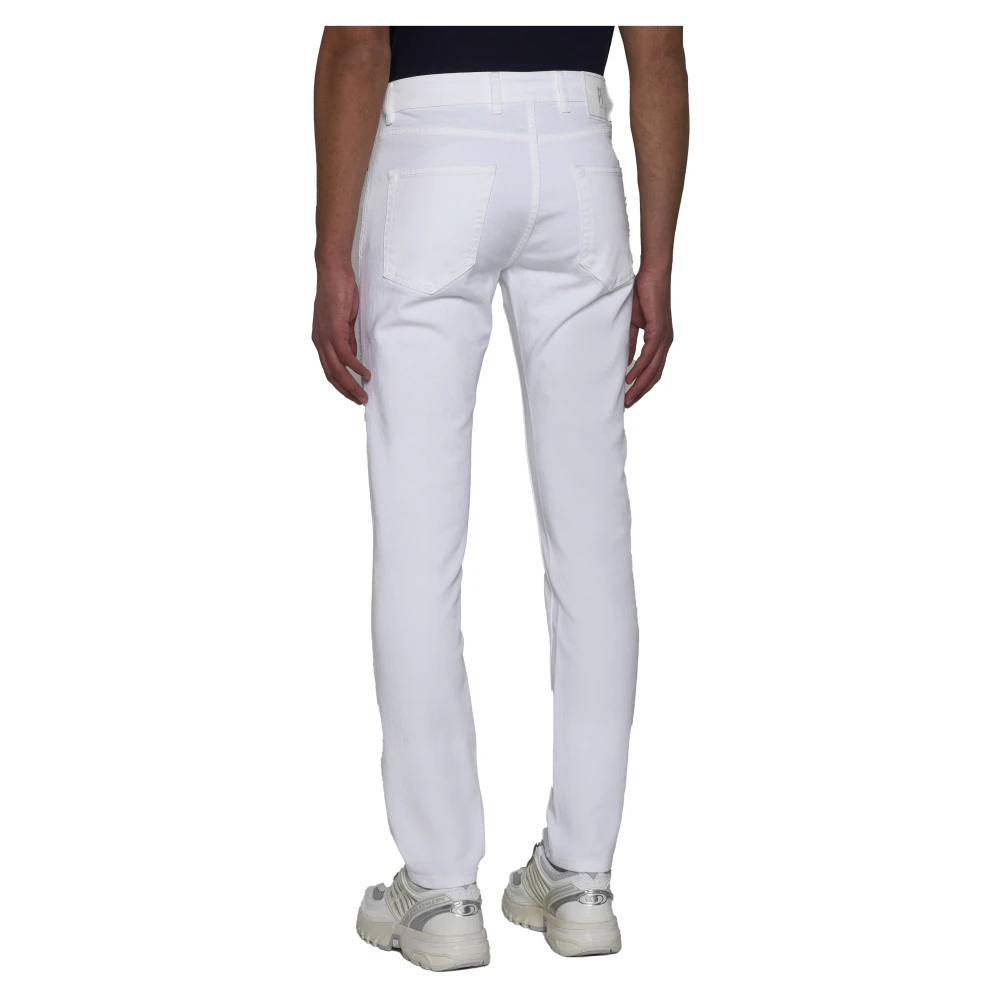 PT Torino Witte Denim Skinny Jeans White Heren