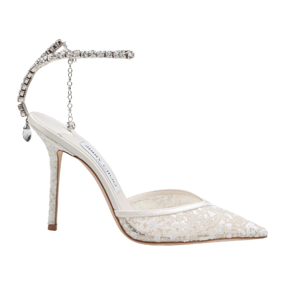 Jimmy Choo Women's White Saeda 100