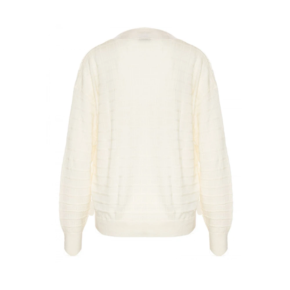 Hugo Boss Faminta Sweater White Dames