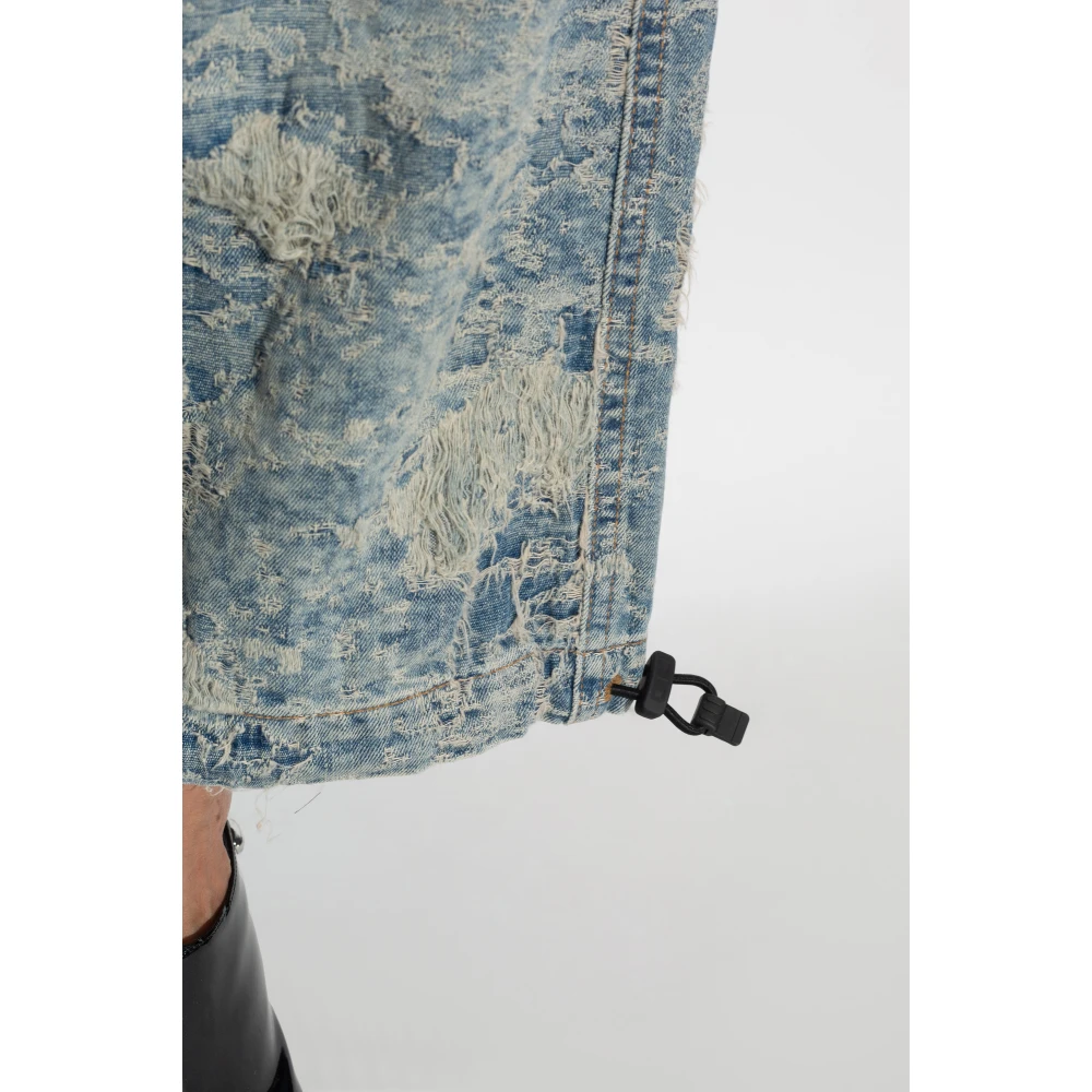 Diesel Wijde jeans Blue Unisex