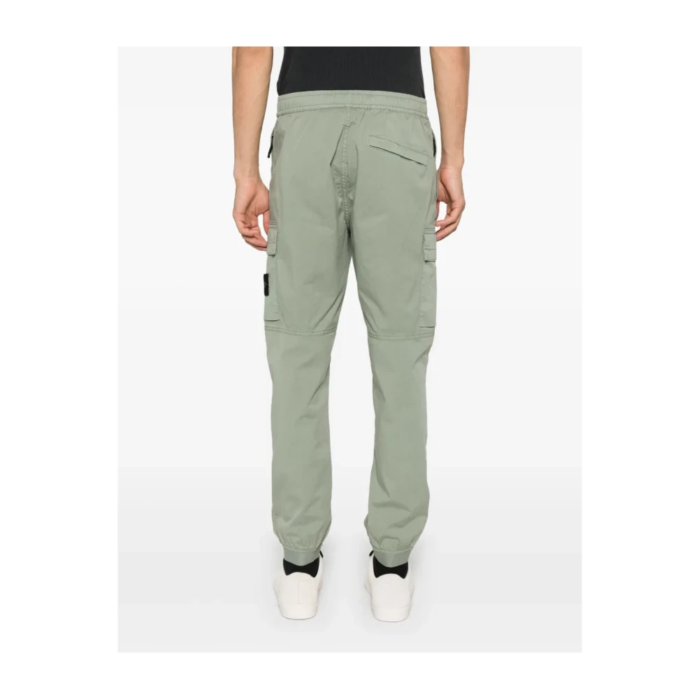 Stone Island Groene Cargo Jogger Broek Green Heren