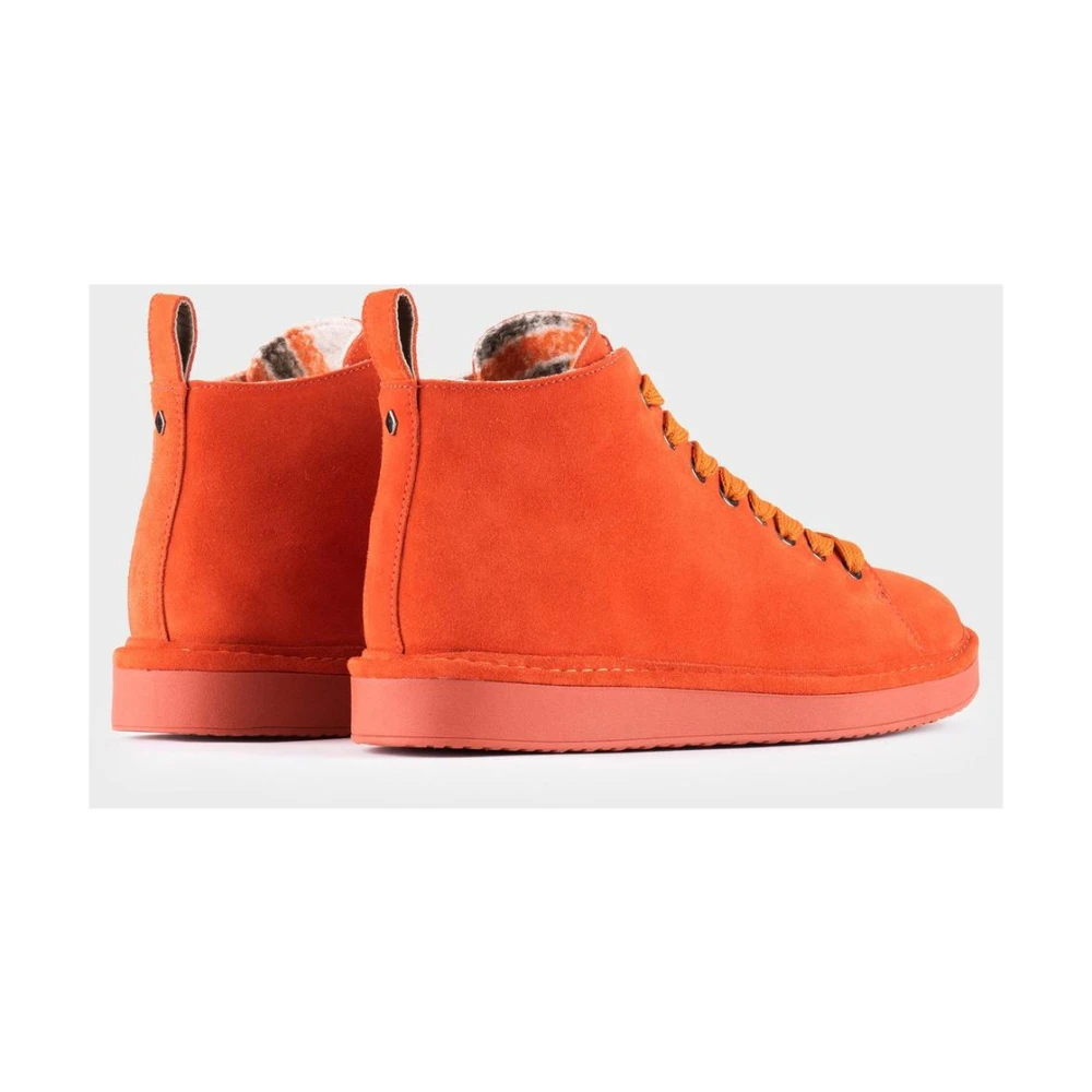 Panchic Lace-up Boots Orange Heren