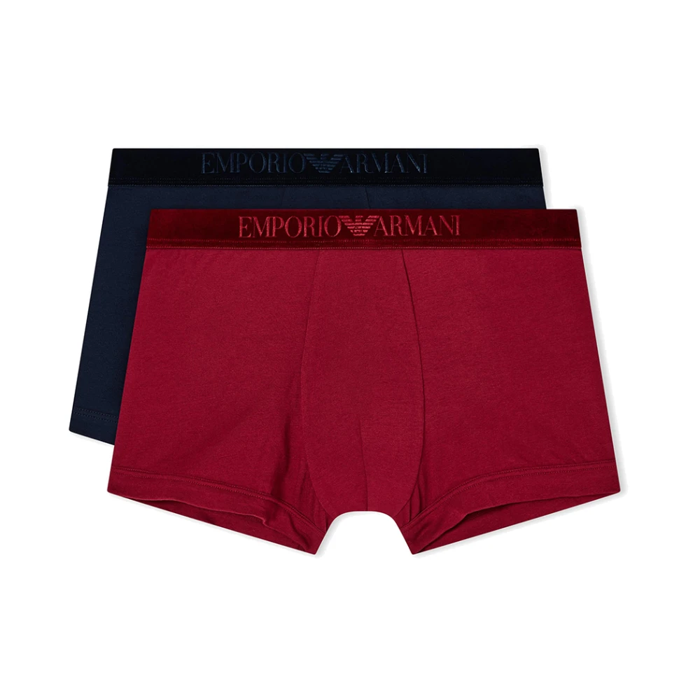 Emporio Armani Men's Multicolor Values Boxers (Set Of 2) - Underpants - S - Underwear