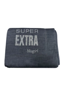 Plaid Blue Jeans Extra