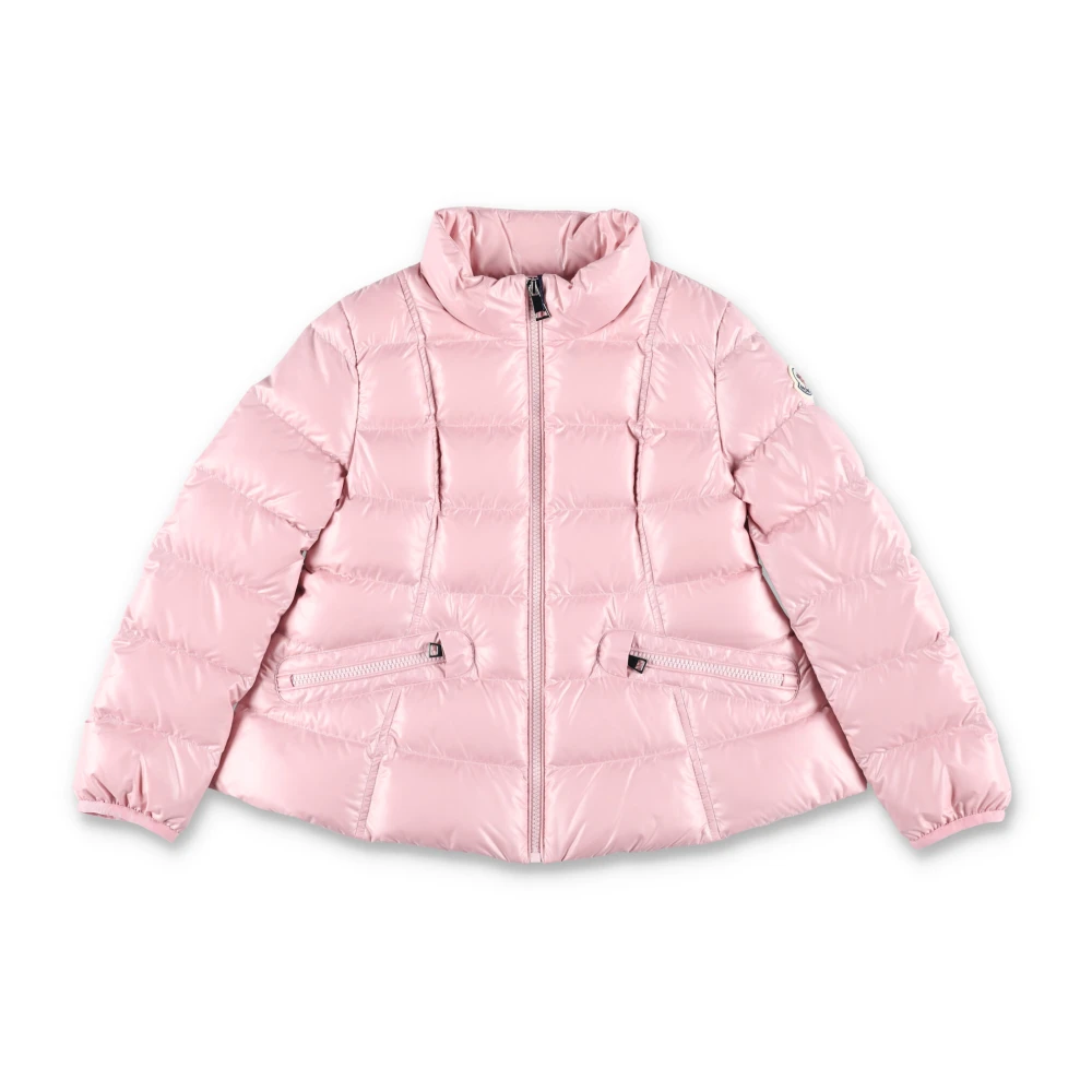 Moncler Ros Ytterkläder Jacka Aw24 Pink, Flicka