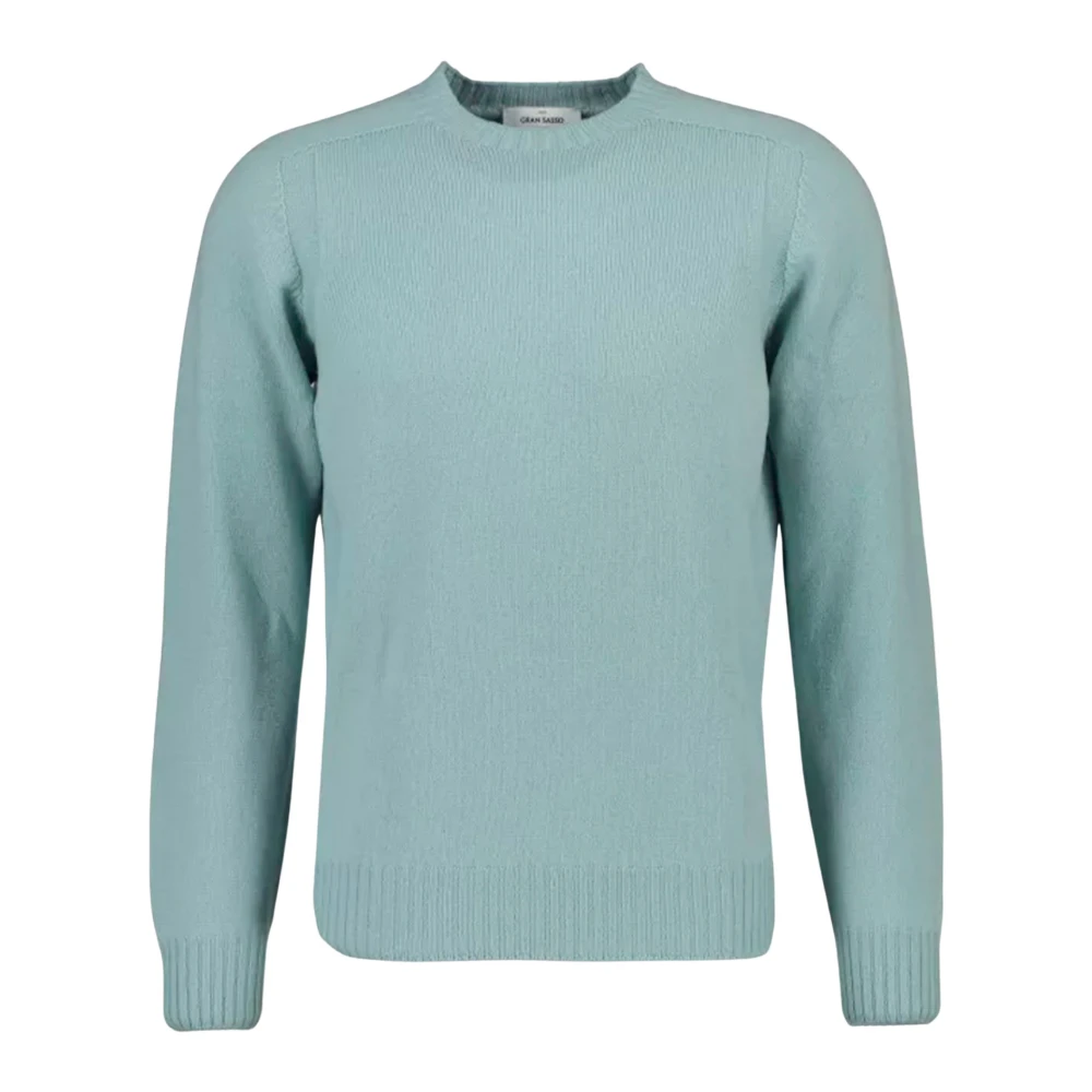 Gran Sasso Mintgroene Pullovers Green Heren