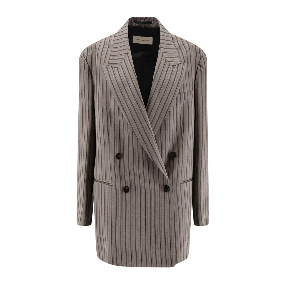 Dries Van Noten Women's Grey Clothing....