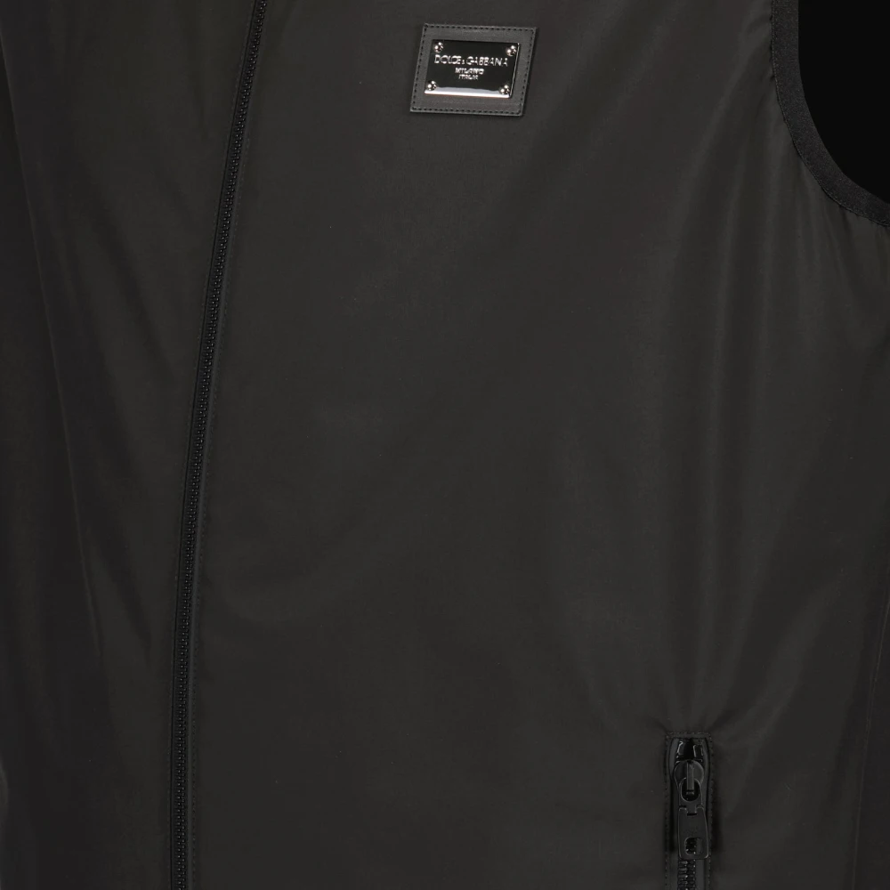 Dolce & Gabbana Mouwloos Vest Black Heren