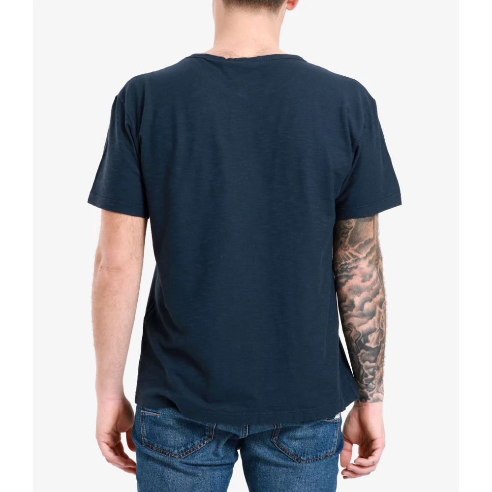 Mauro Grifoni T-Shirts Blue Heren