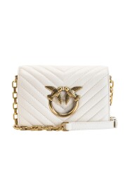 LOVE CLICK MINI V QUILT CL SHEEP NAPPA TRAPUNTATA CHEVRONNE