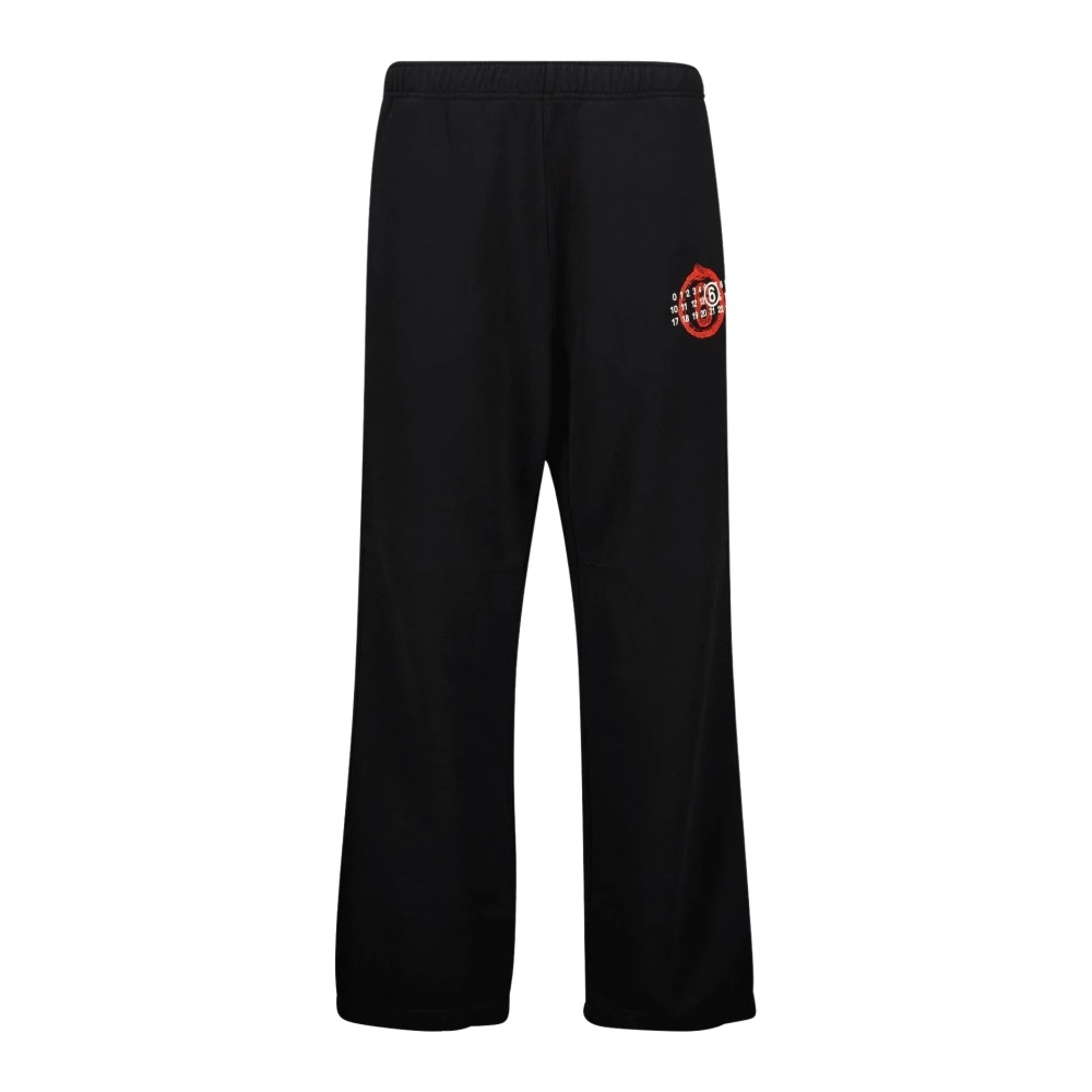 MM6 Maison Margiela Zwarte Joggingbroek Black Dames