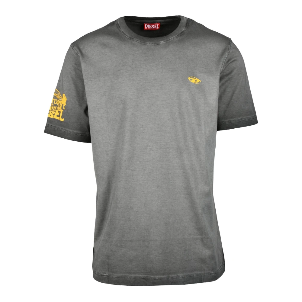 Diesel Tshirt Gray Heren