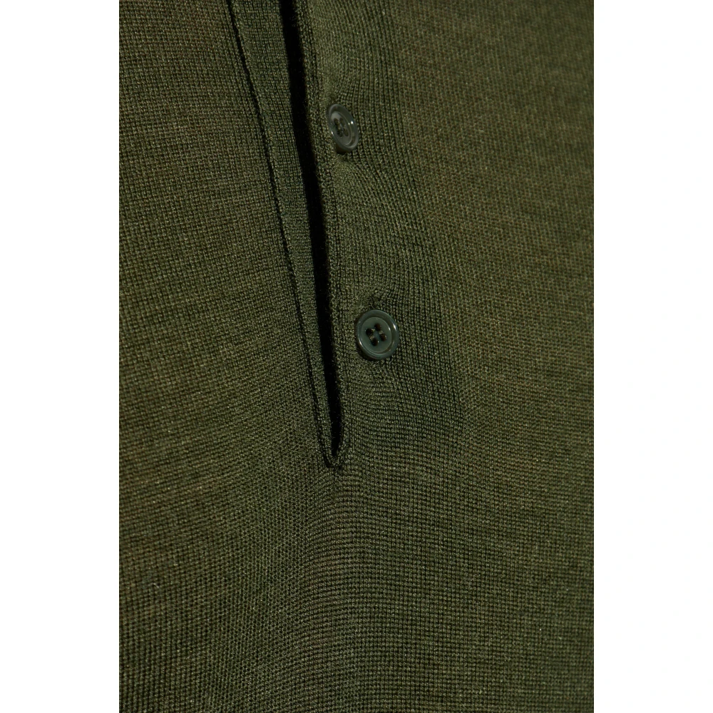 Ami Paris Wol wollen polotrui Green Heren