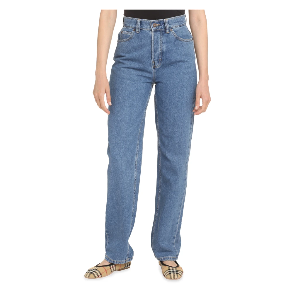 Dickies Reguliere jeans met koperen klinknagels Blue Dames