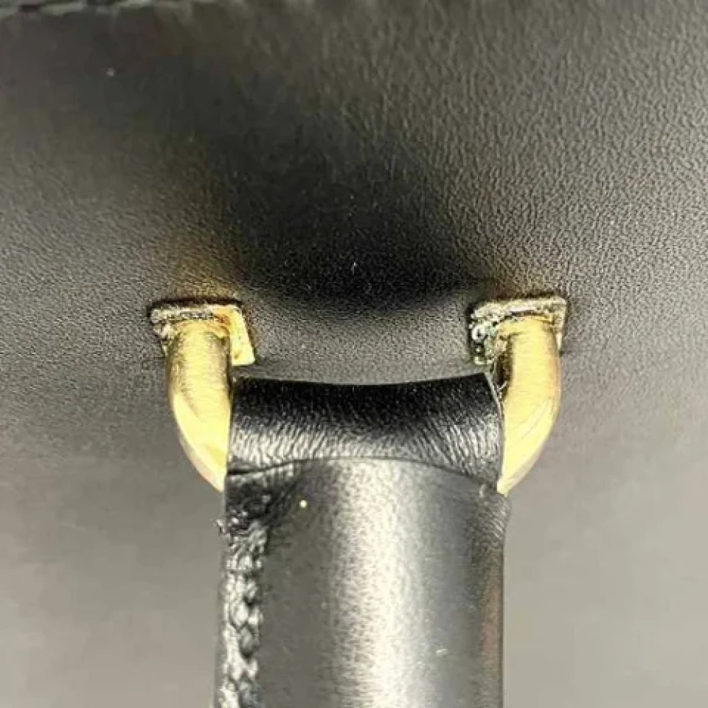 Salvatore Ferragamo Pre-owned Leather handbags Black Dames