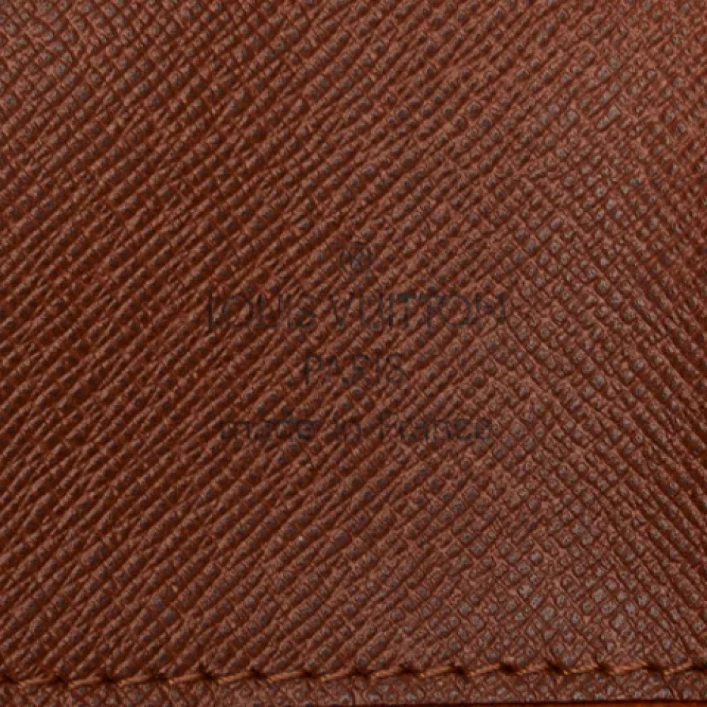 Louis Vuitton Vintage Pre-owned Plastic shoulder-bags Brown Dames