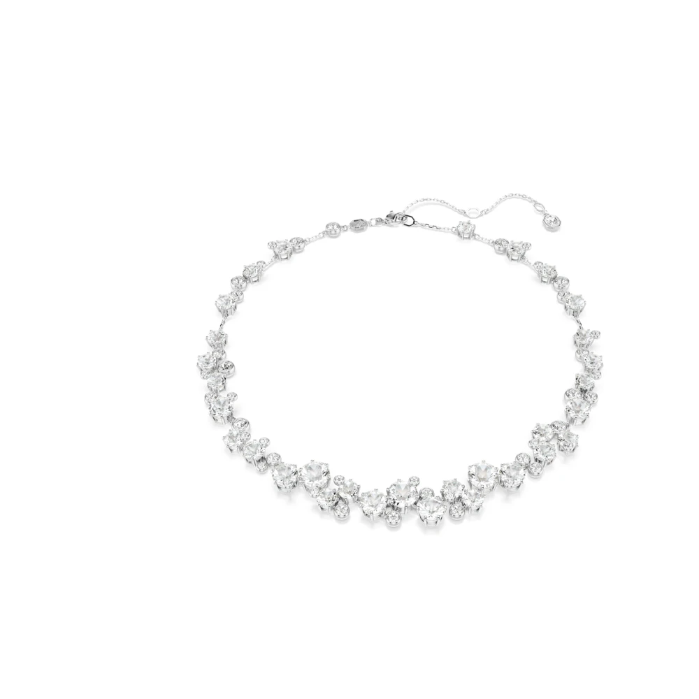 Swarovski Women's Gray Crystal Constella Necklace- Elegant & Refined - Necklaces - One Size - Accessories