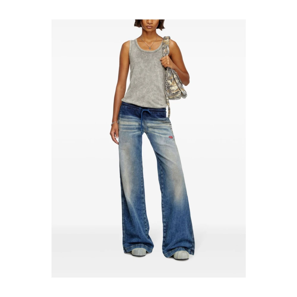 Diesel Blauwe Jeans voor Vrouwen Blue Dames
