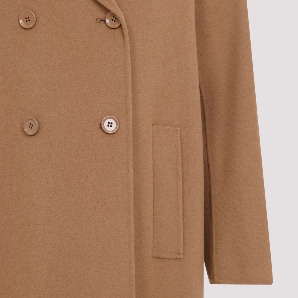 Max Mara Dubbele Rijgjas Brown Dames