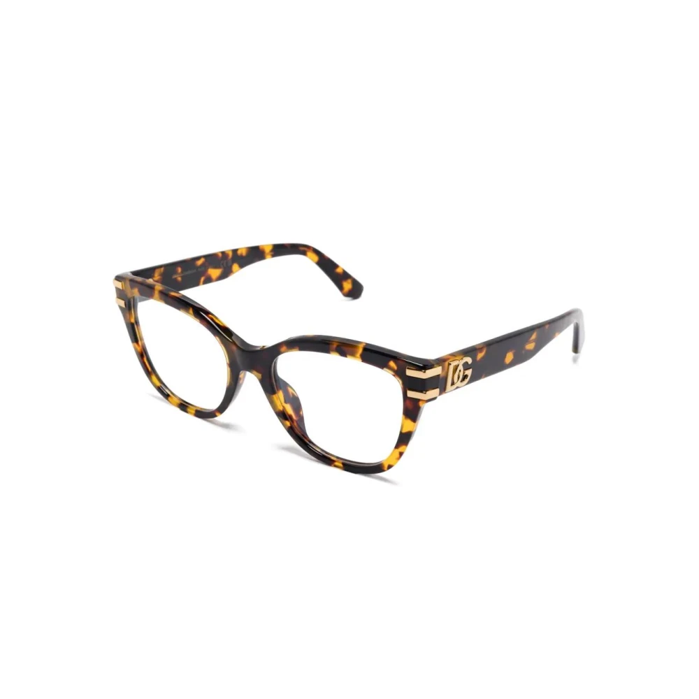 Dolce & Gabbana Women's Brown Glasses, 55 Mm, Optical Frame
