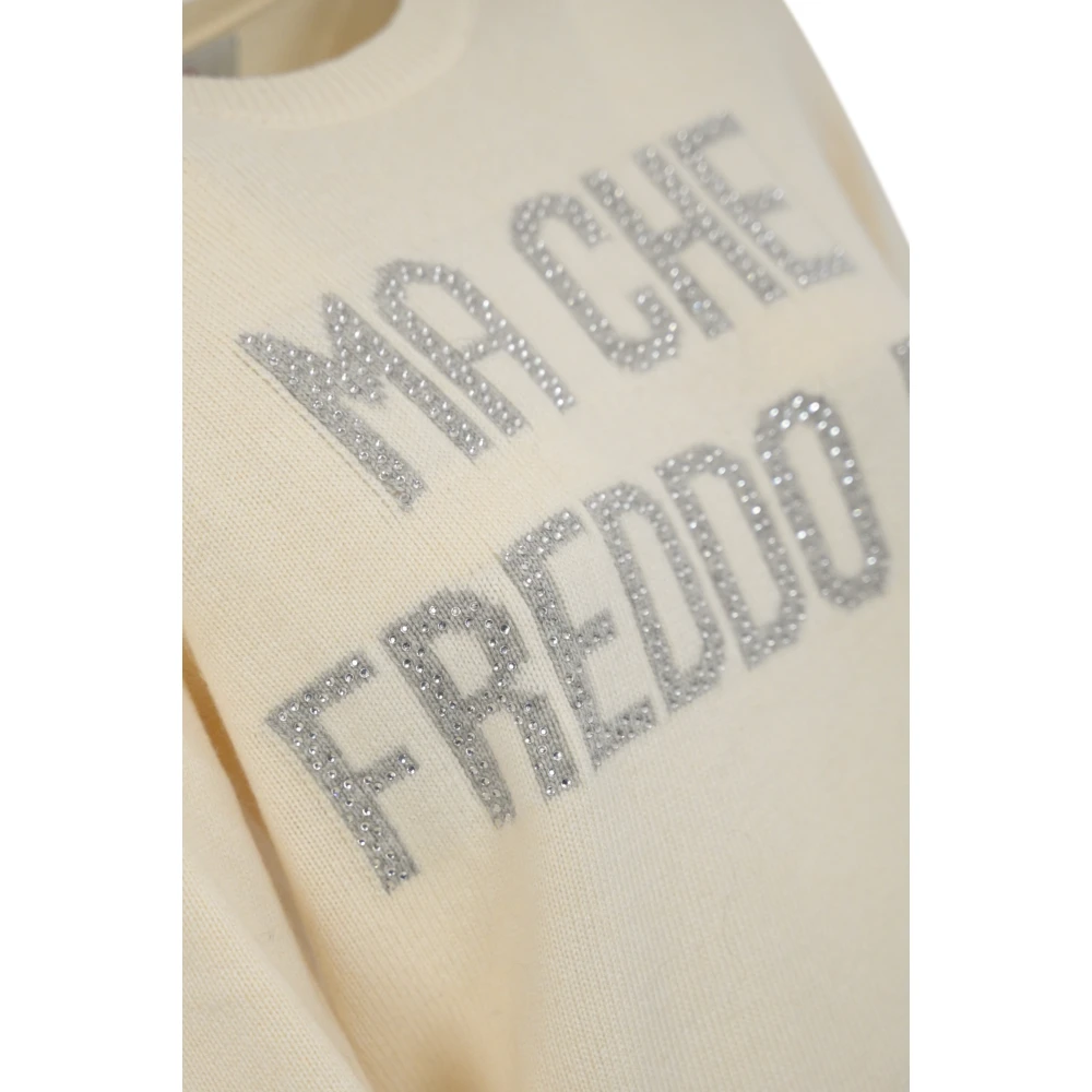 MC2 Saint Barth Witte Sweater Maglione White Dames