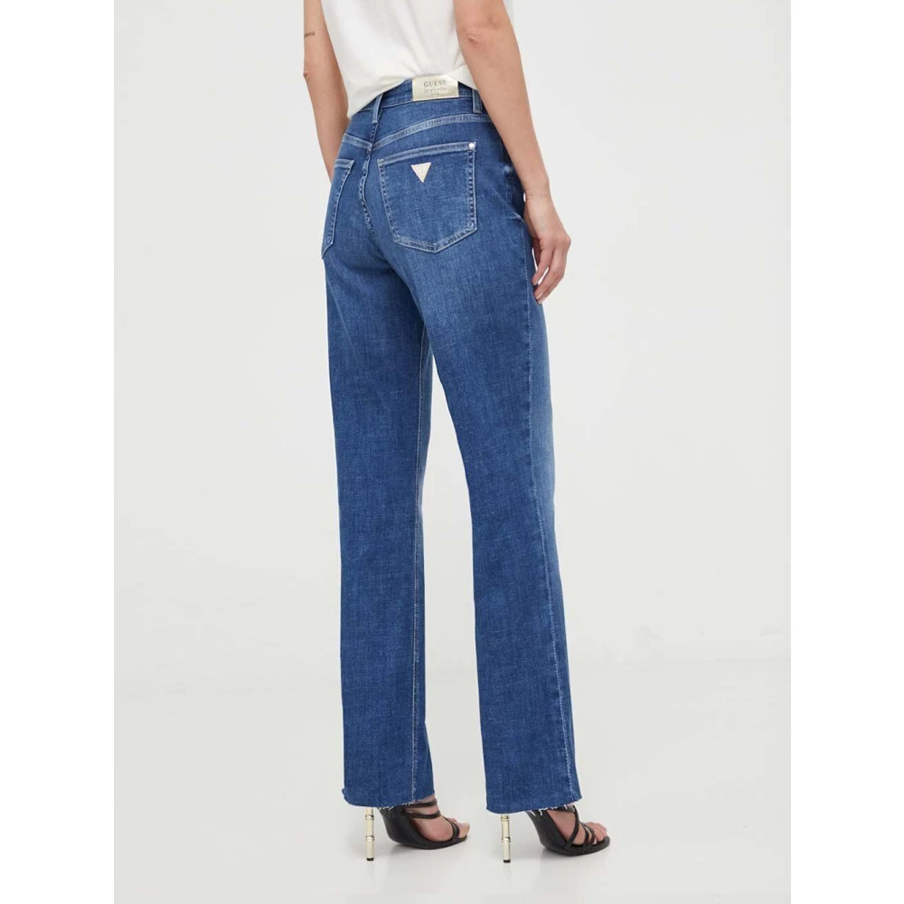 Guess Blauwe Denim Jeans voor Vrouwen Blue Dames