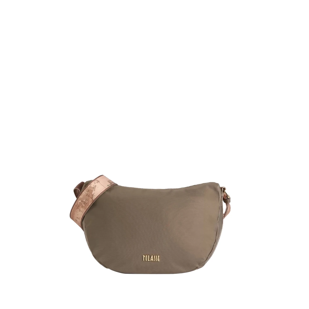 Alviero Martini 1a Classe Grijze Geo Classic Schoudertas Gray Dames