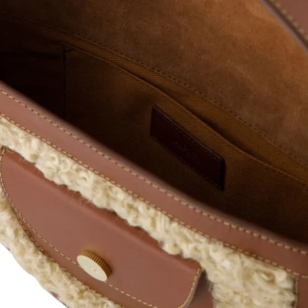 A.p.c. Plastic handbags Brown Dames