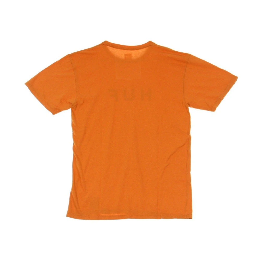 HUF Rust Heren Logo T-Shirt Orange Heren
