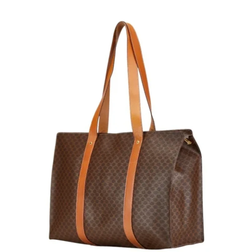 Celine Vintage Pre-owned Leather celine-bags Brown Dames