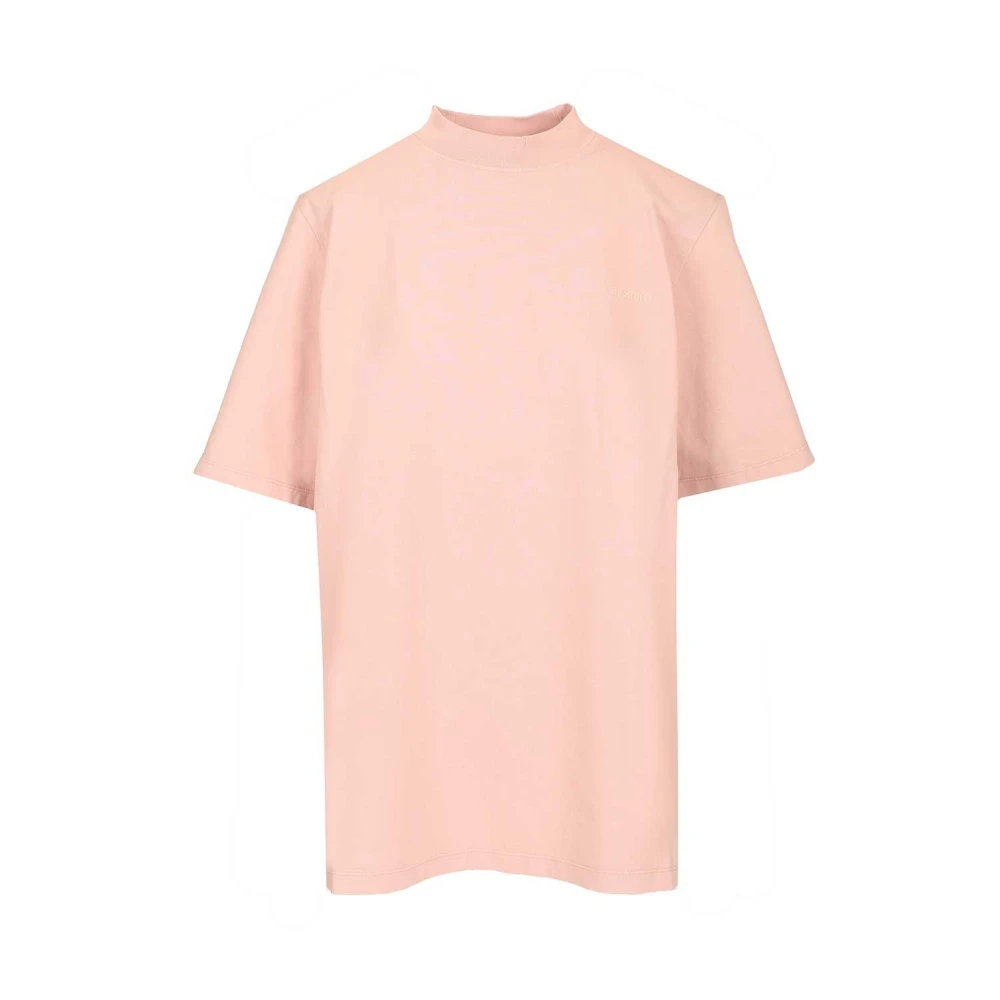 The Attico Women's Pink T-Shirts, M, Jersey T-Shirt