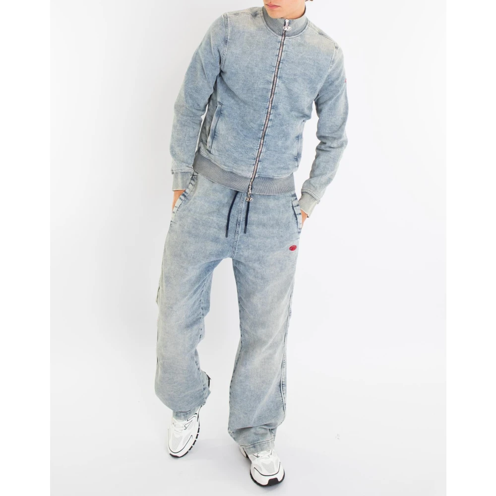 Diesel Heren Stijlvolle D-Buzee Sneakers Blue Heren
