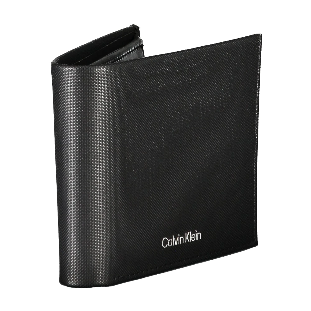 Calvin Klein Heren Portemonnee Zwart Rfid Blokkering Black Heren