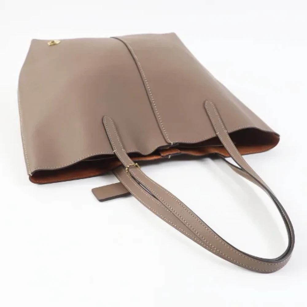 Coach Pre-owned Leather totes Brown Dames
